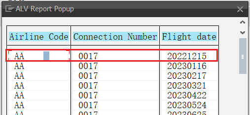 1.2 G_DISPLAY_SELECTION_DYNPRO 选中数据